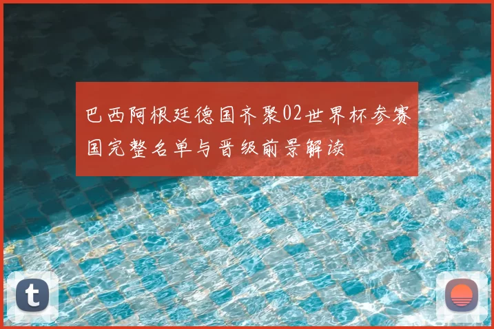 巴西阿根廷德国齐聚02世界杯参赛国完整名单与晋级前景解读